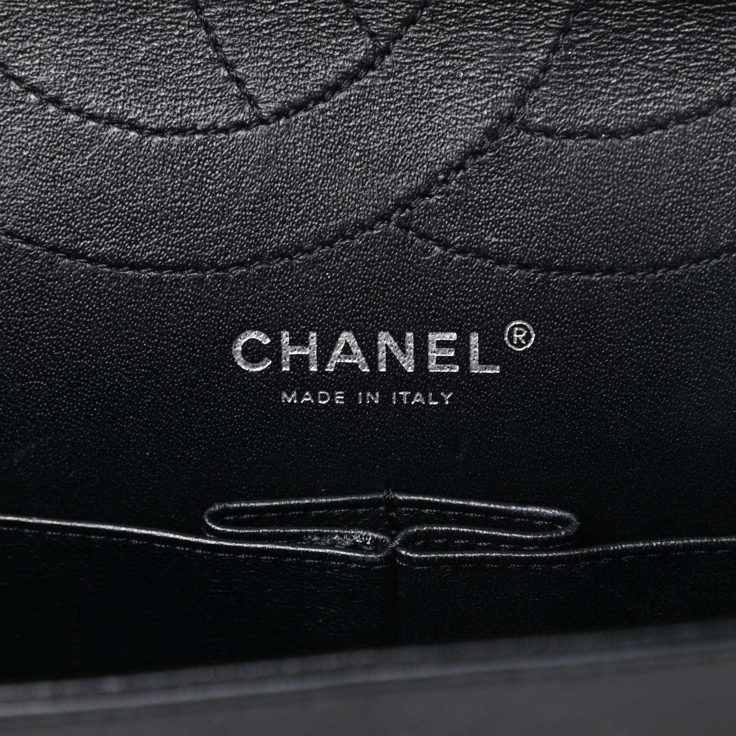 Chanel Distressed Patent Quilted 2.55 Reissue 227 Flap Black 6 of 18