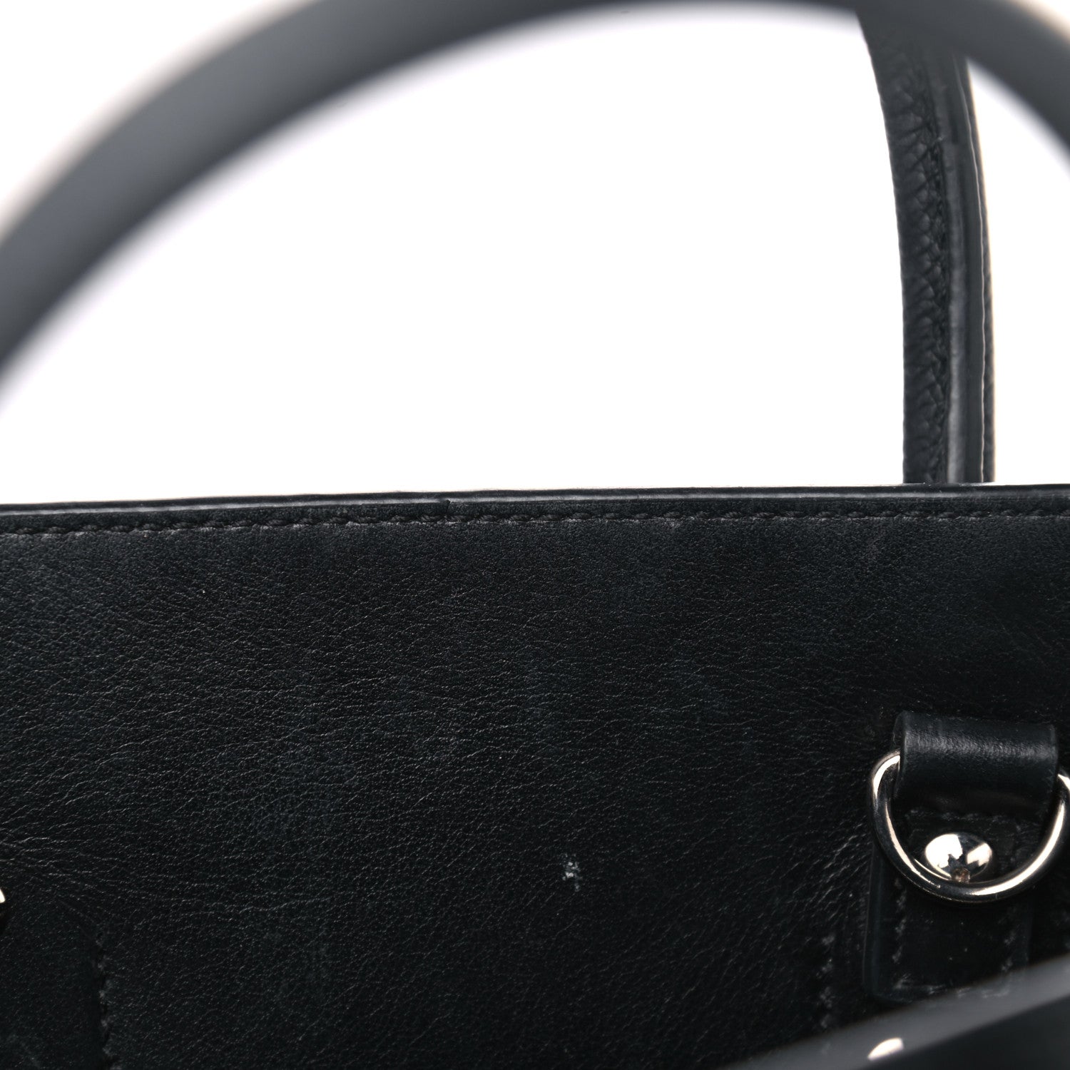 Saint Laurent Grained Calfskin Small Sac De Jour Black 8 of 10