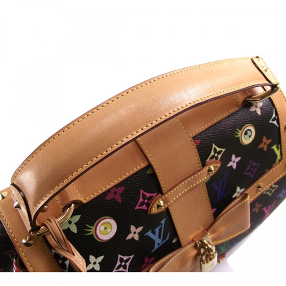 Monogram Multicolor Murakami Eye Love You Black