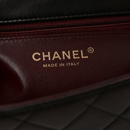 Chanel Lambskin Quilted Large Chic With Me Flap Black 6 of 10