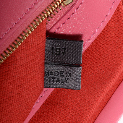 Marc Jacobs Leather Quilted Little Stam Bubble Pink 7 of 9