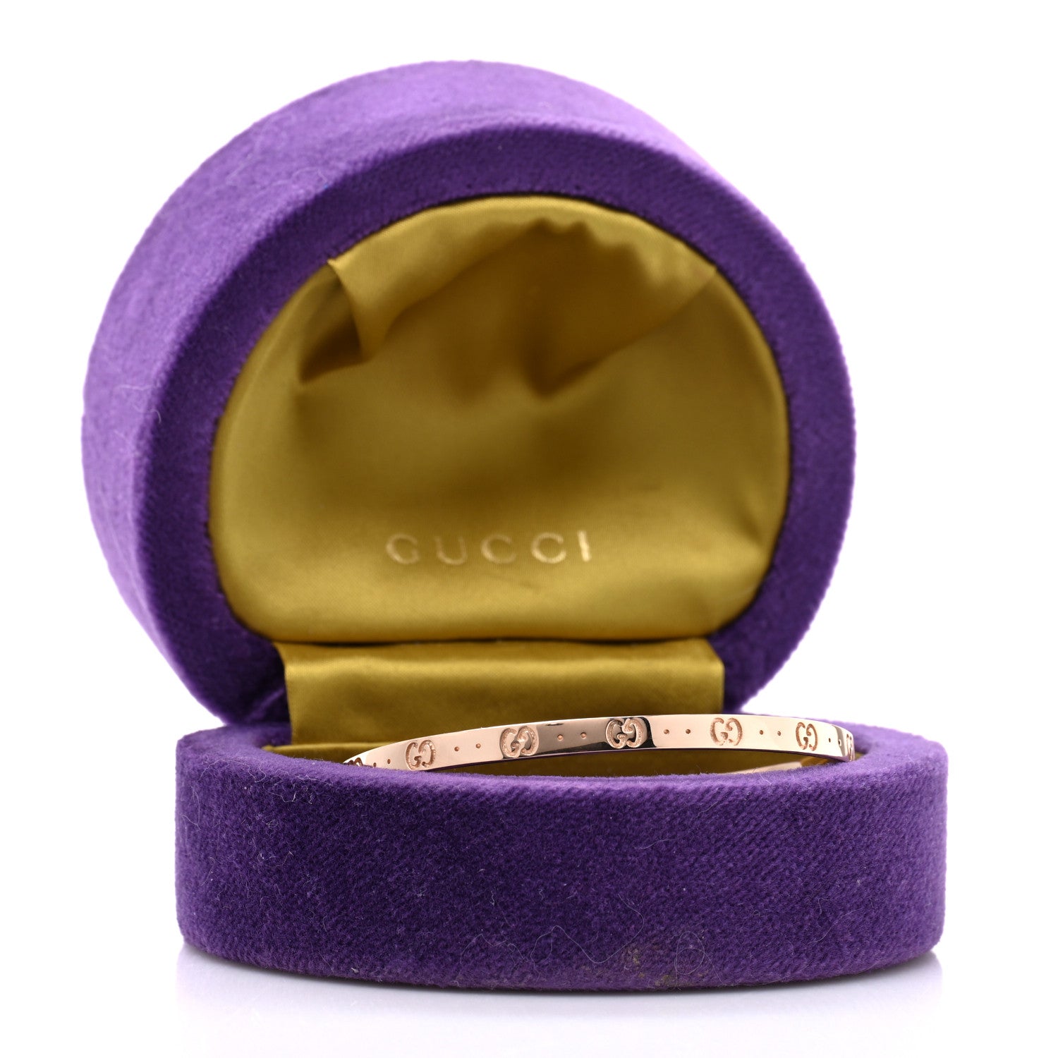 Gucci 18K Rose Gold Icon Cuff Bracelet 4 of 4