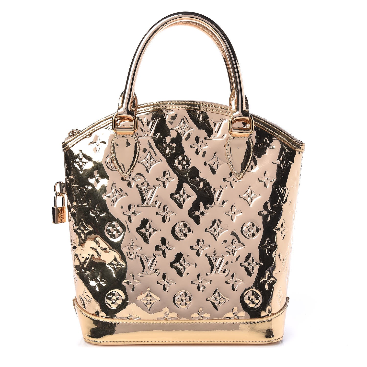 Louis Vuitton Monogram Miroir Lockit Gold 1 of 13