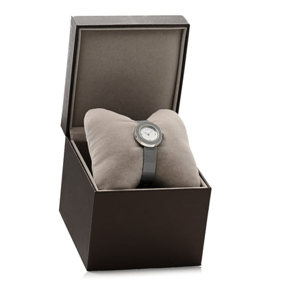 Gucci Stainless Steel Diamond Mother of Pearl 27mm U-Play Mesh Quartz Watch 5 of 5