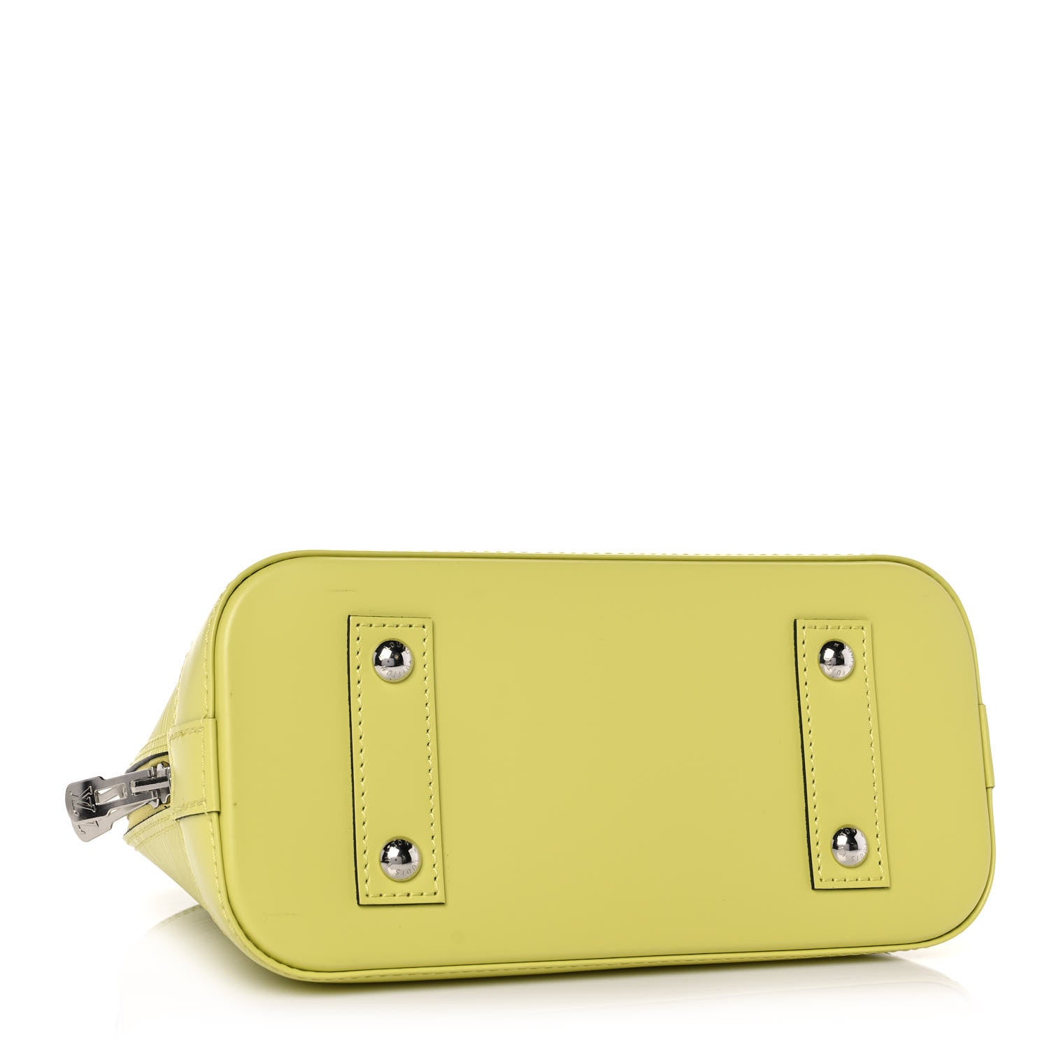 Louis Vuitton Epi Jacquard Alma BB Yellow Citron 4 of 8