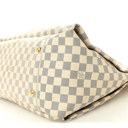 Louis Vuitton Damier Azur Artsy MM 9 of 10