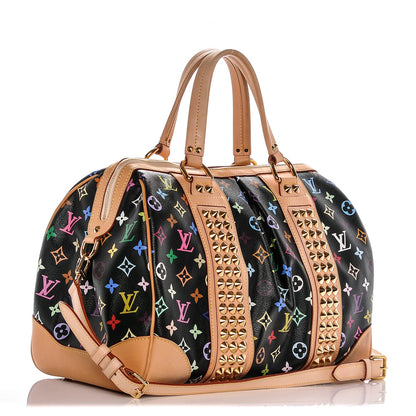 Louis Vuitton Monogram Multicolor Courtney GM Black 3 of 8