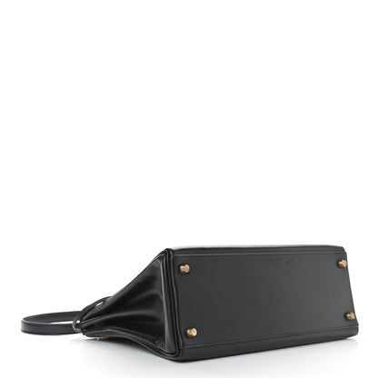 Hermes Box Kelly Retourne 32 Black 4 of 13