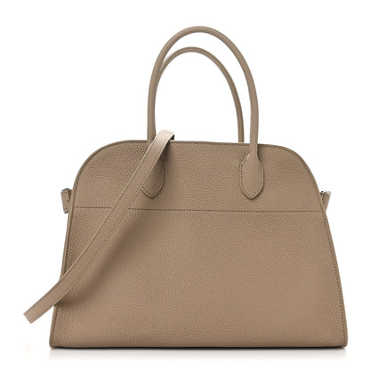 The Row Matte Grained Calfskin Soft Margaux 12 Silk 1 of 9