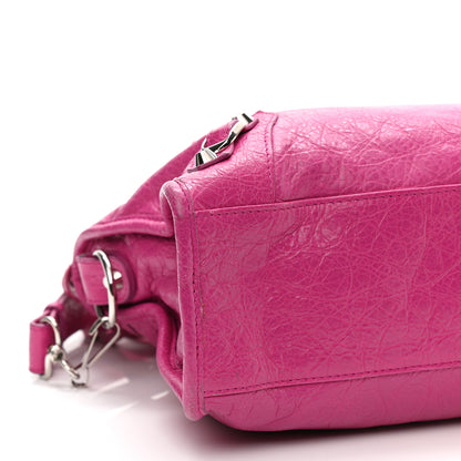 Balenciaga Agneau Classic Silver Hardware S City Rose Magenta 9 of 12