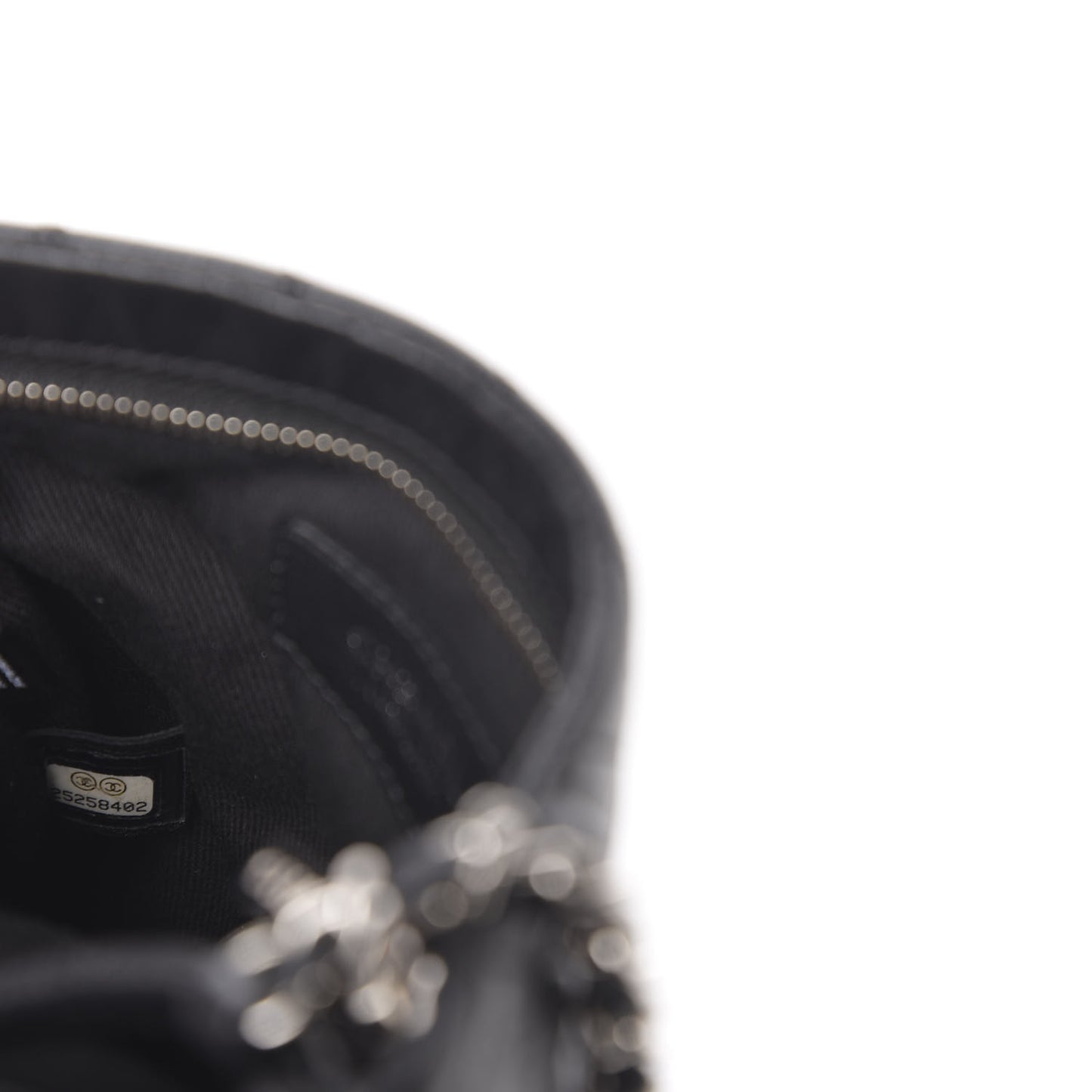 Calfskin Quilted Crossbody Bag Black