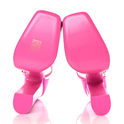 Valentino Garavani Patent DiscoBox 80/180mm Platform Pumps 38.5 Pink PP 5 of 8