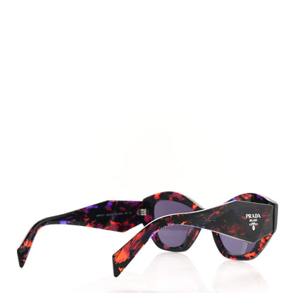 Prada Acetate Symbole Sunglasses SPR 07Y Red 4 of 7