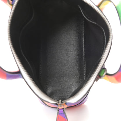 Balenciaga Smooth Calfskin Logo Rainbow XXS Ville Top Handle Bag Multicolor 5 of 12