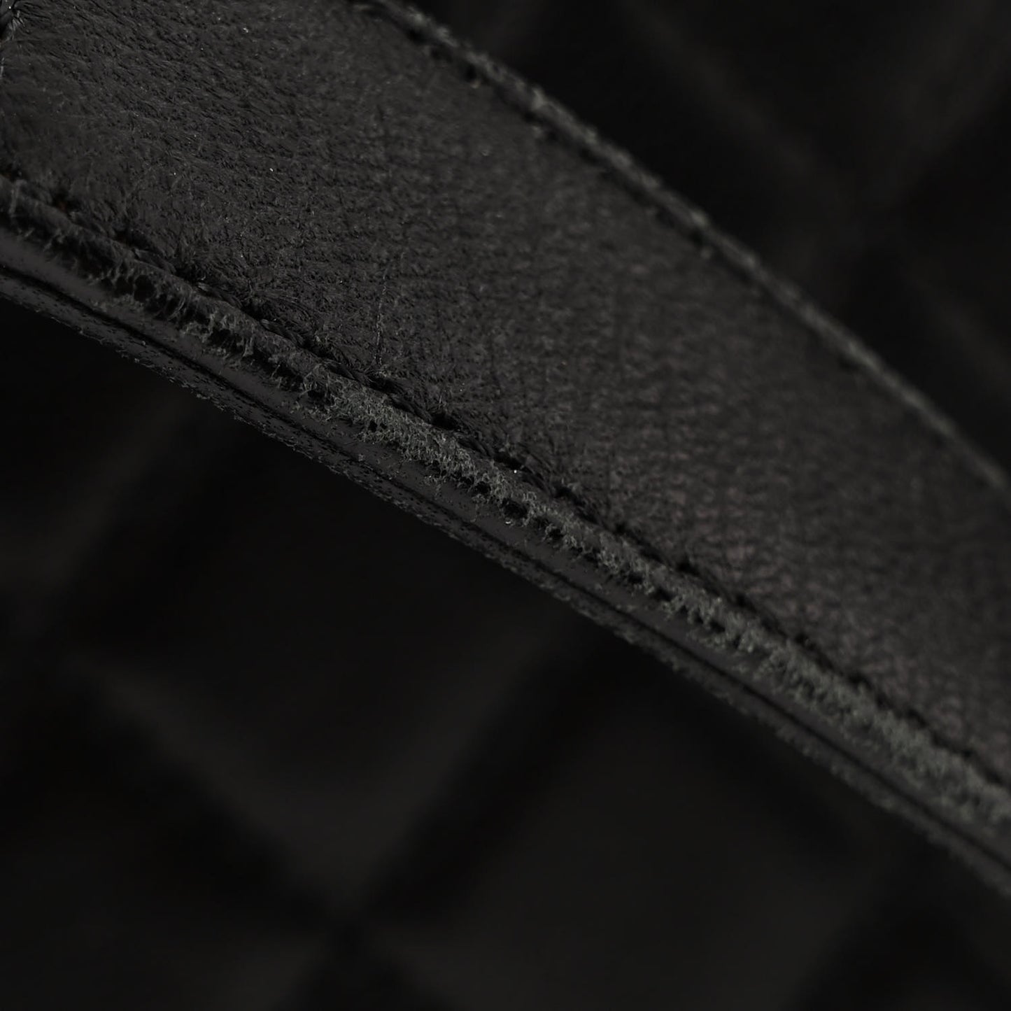 Lambskin Quilted Large Boy Flap Black