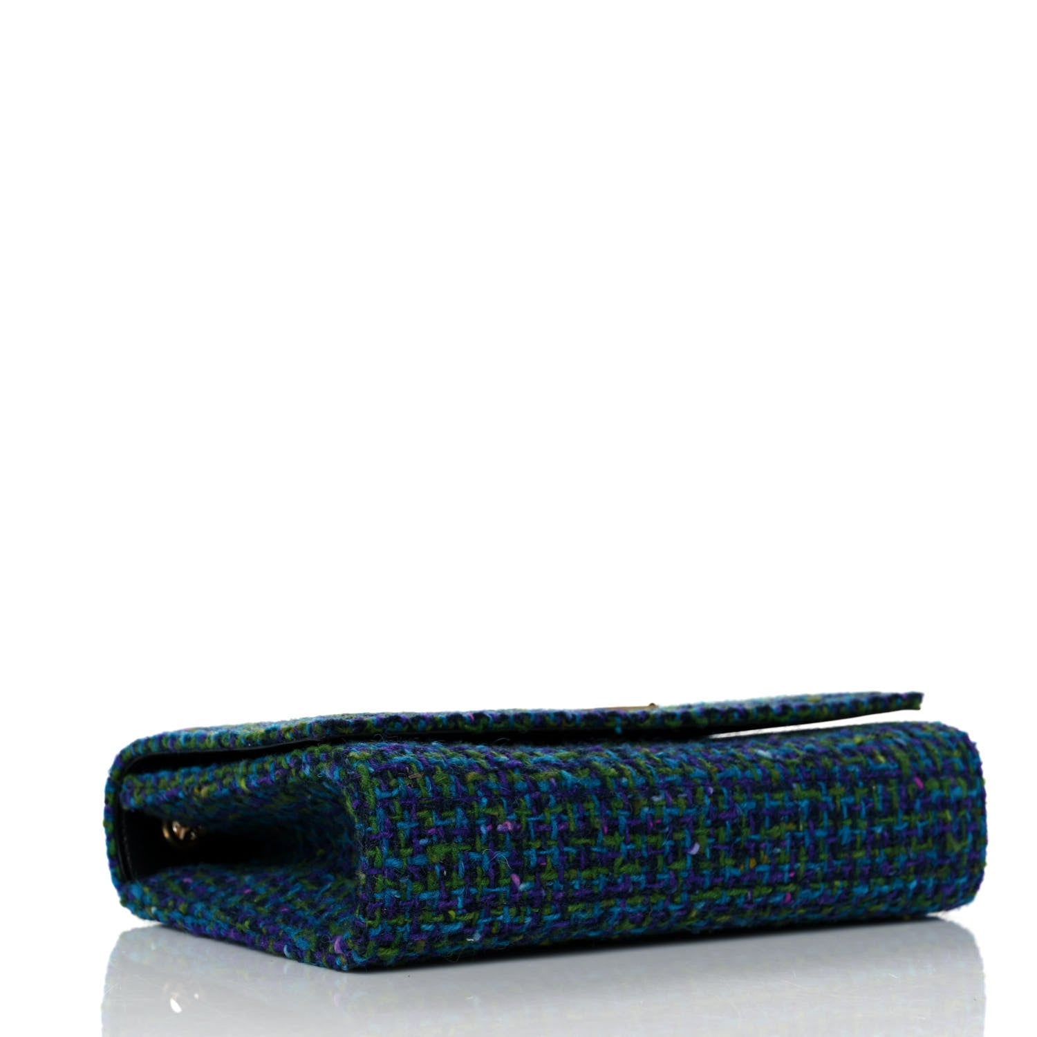 Saint Laurent Tweed Small Monogram Kate Satchel Multicolor 3 of 9