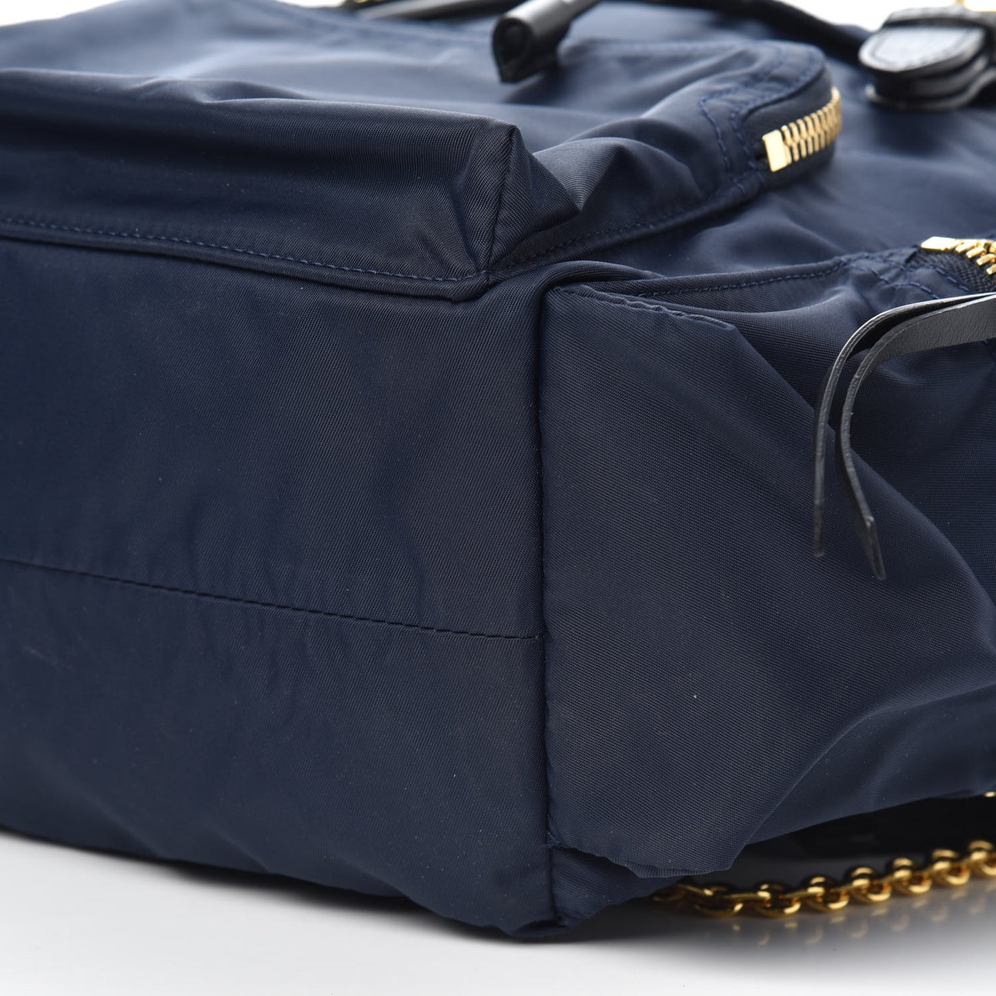 Nylon Medium Rucksack Backpack Ink Blue