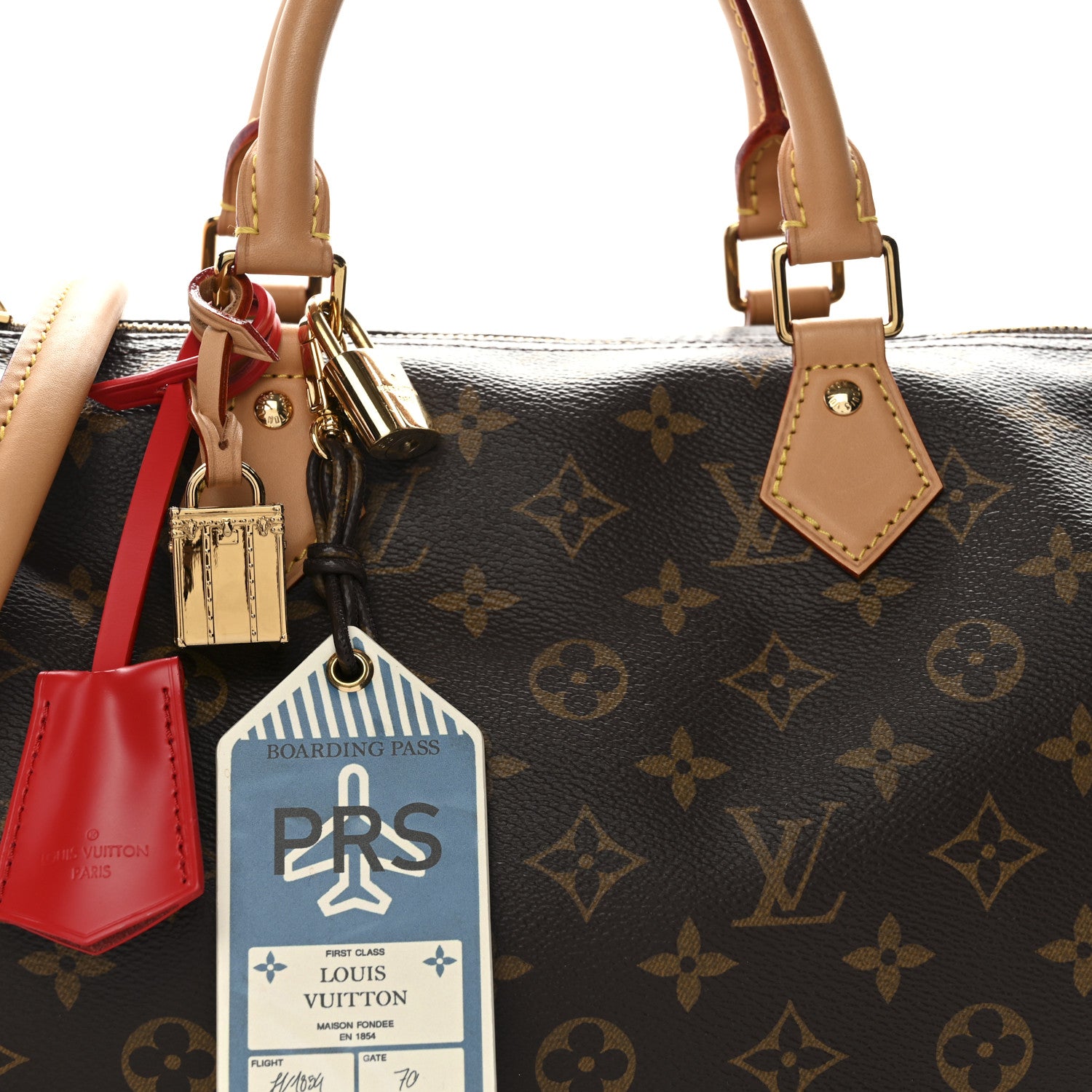 Louis Vuitton Monogram Speedy Soft Crafty 30 7 of 17