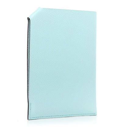 Hermes Epsom Tarmac PM Passport Holder Bleu Zephyr 2 of 4