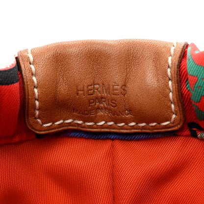 Hermes Silk Barenia Fourbi 20 PM Pouch 6 of 7