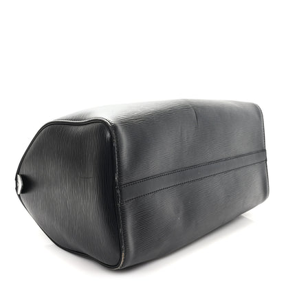 Louis Vuitton Epi Speedy 35 Black 4 of 10