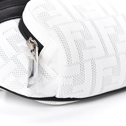 Fendi Neoprene Mesh Vitello Grace FF Pocket Belt Bag White 8 of 9