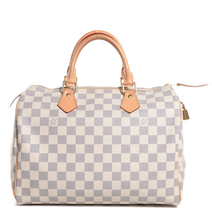 Louis Vuitton Damier Azur Speedy 30 1 of 7