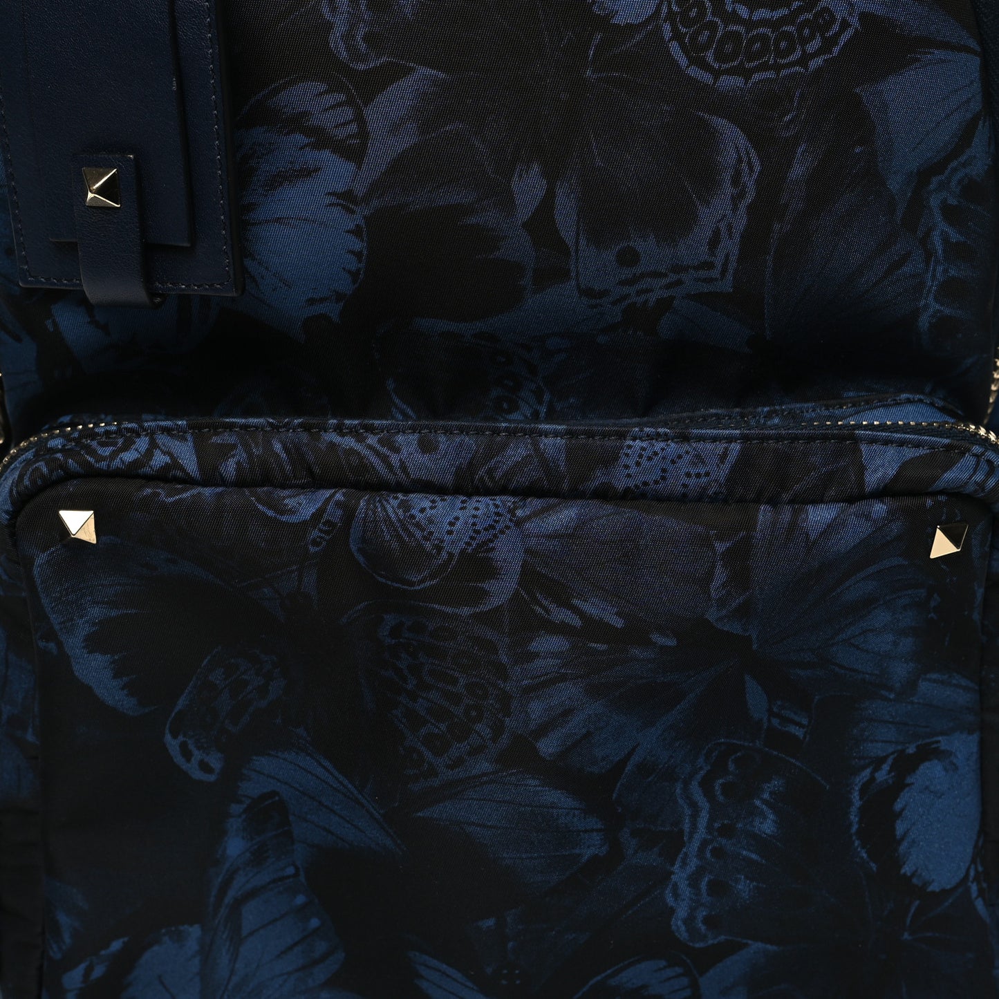 Nylon Camubutterfly Medium Rockstud Backpack Marine