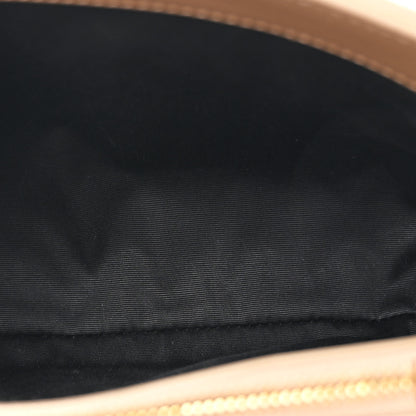 Saint Laurent Calfskin Y Quilted Monogram Small Loulou Chain Satchel Dark Beige 5 of 11