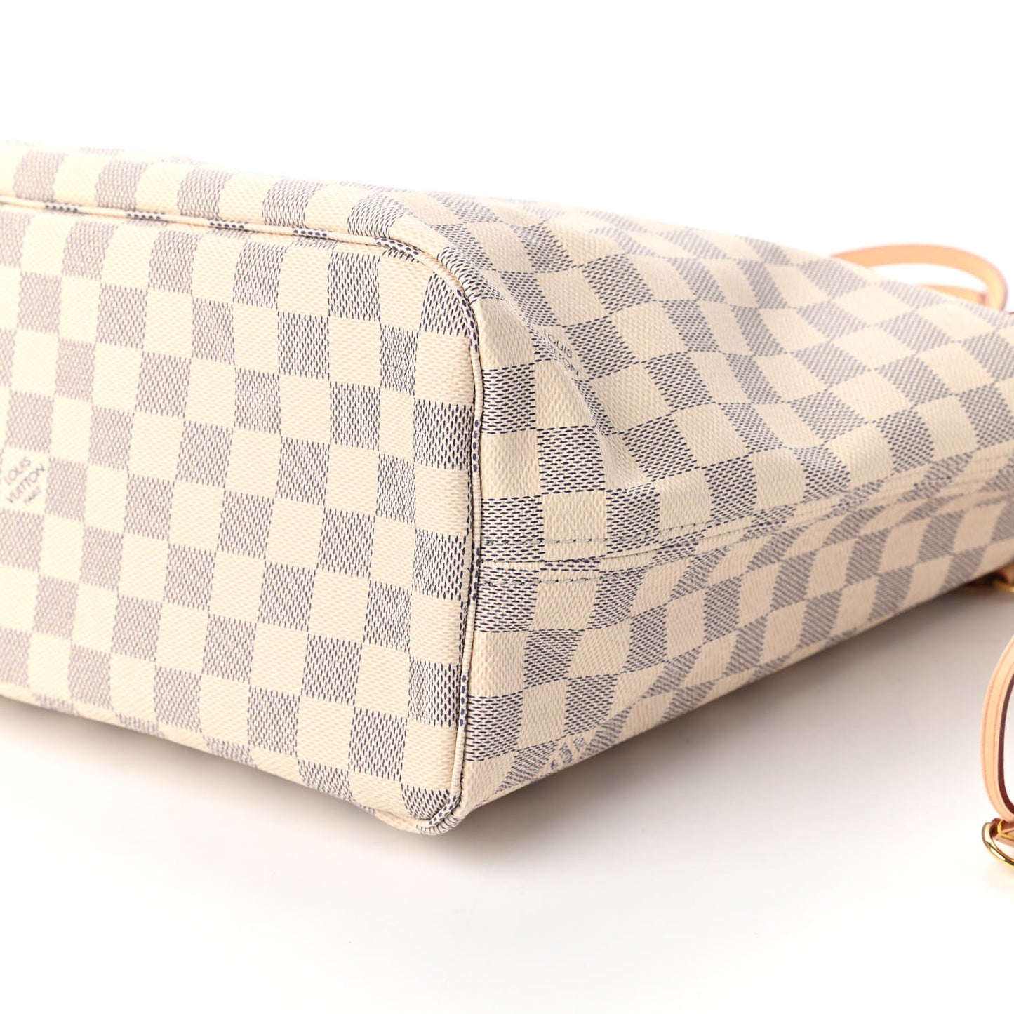 Damier Azur Neo Neverfull MM Rose Ballerine