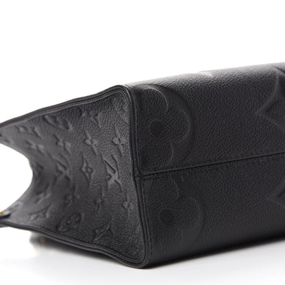 Louis Vuitton Empreinte Monogram Giant Onthego PM Black 6 of 10