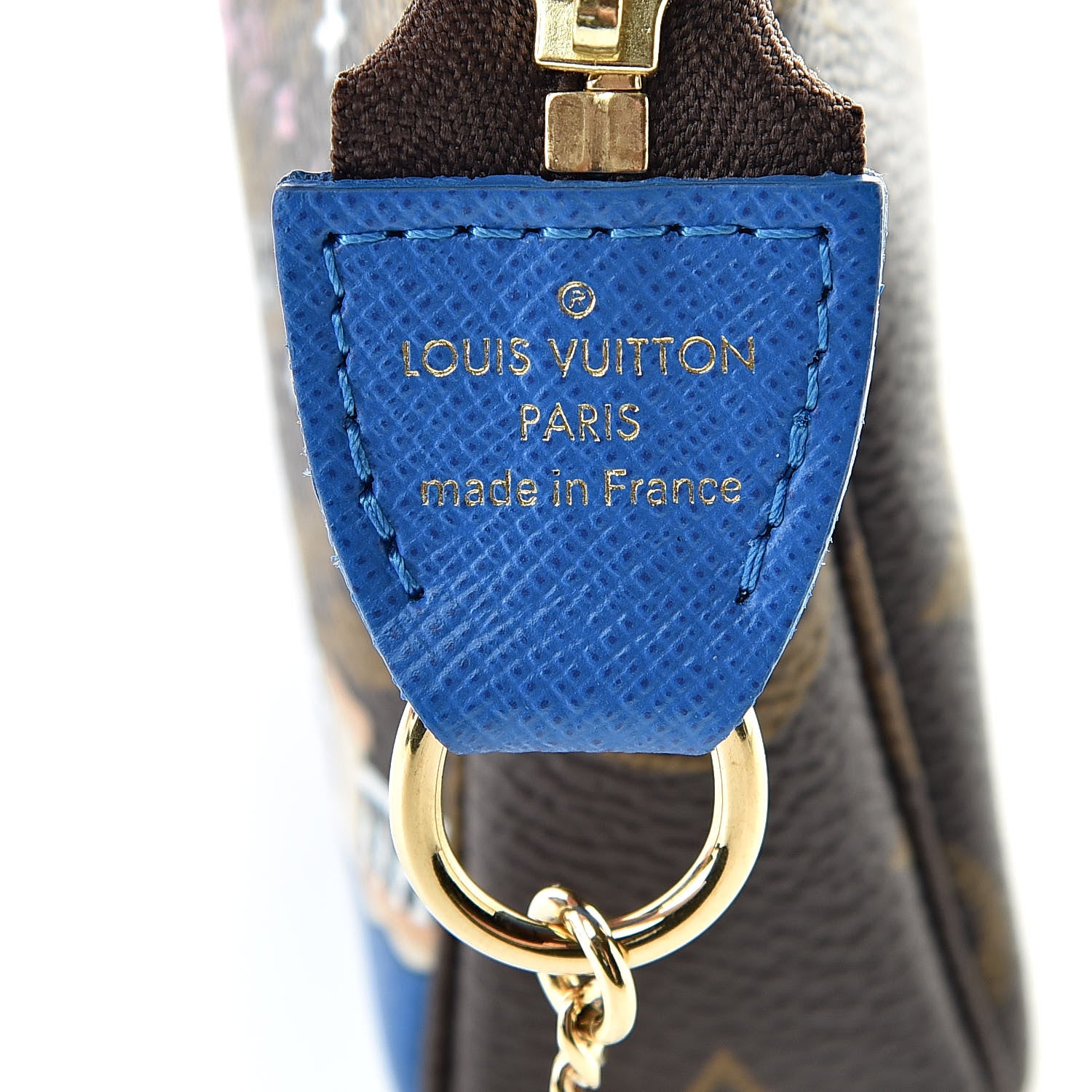 Louis Vuitton Monogram 2019 Christmas Animation Mini Venice Pochette Accessories Blue 6 of 8