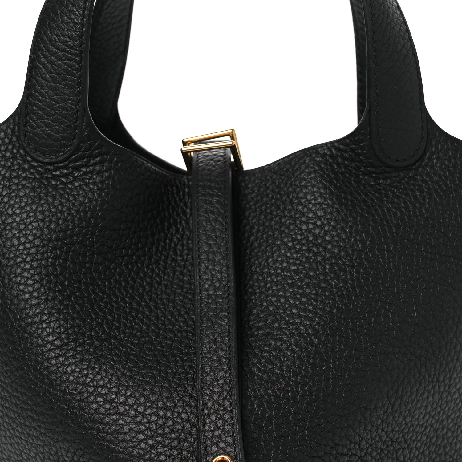 Hermes Taurillon Clemence Picotin Lock 18 PM Black 8 of 11