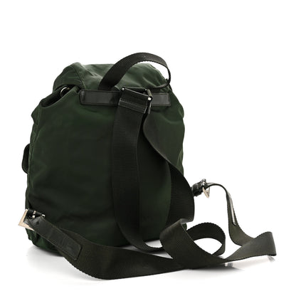 Prada Nylon Vela Small Backpack Green 3 of 17