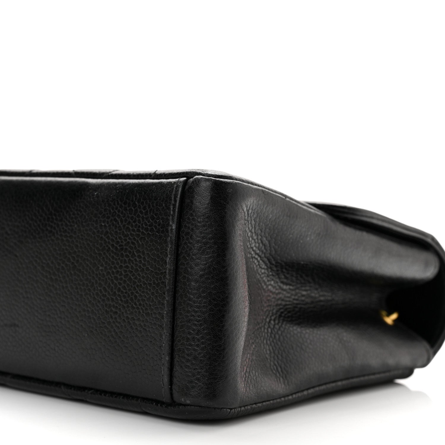 Chanel Caviar Quilted Medium Single Flap Black 9 of 10