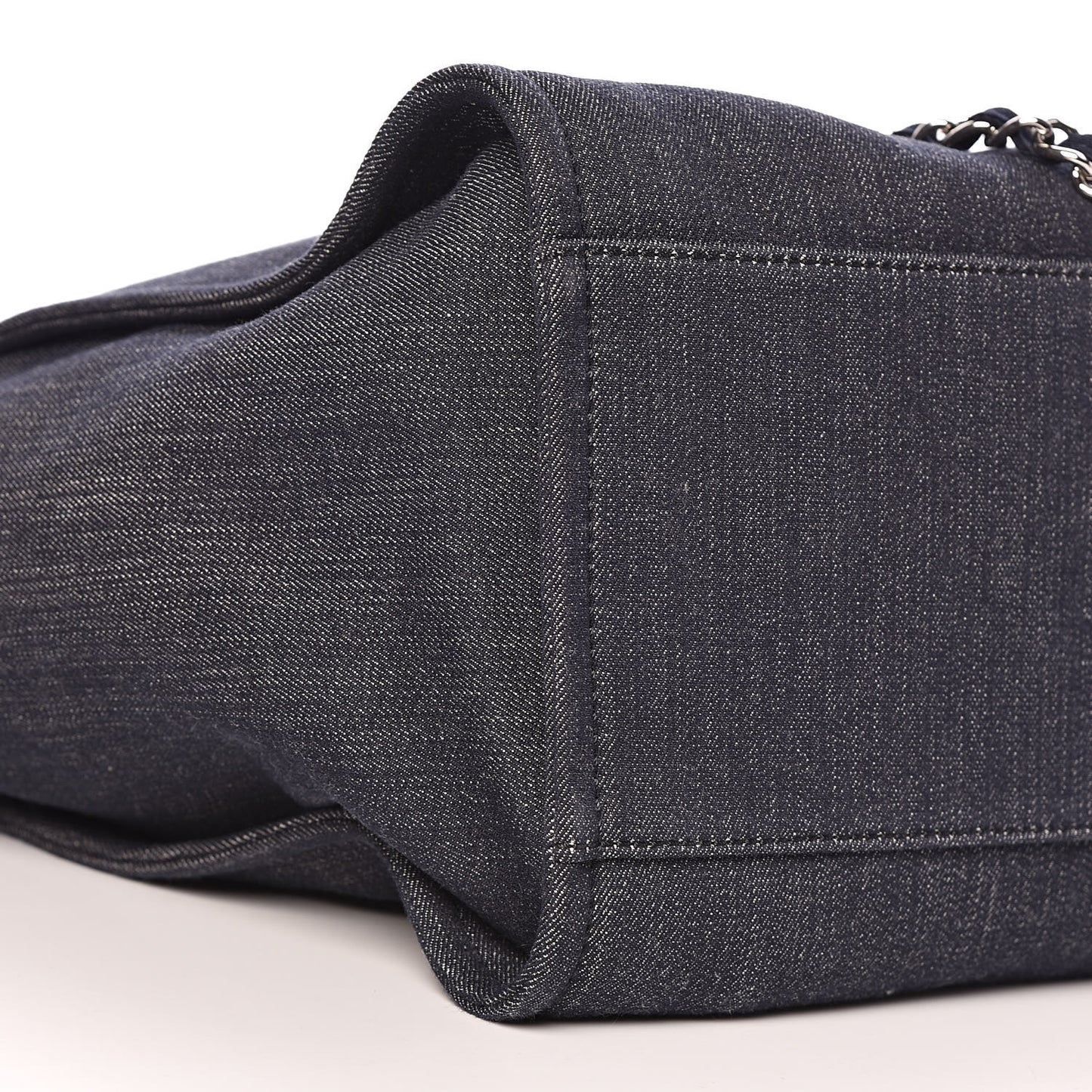 Denim Large Deauville Tote Dark Blue