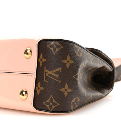 Louis Vuitton Patent Calfskin Monogram Cherrywood PM Rose Ballerine 10 of 11