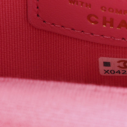 Chanel Jersey Quilted Micro Mini Flap Red 7 of 11