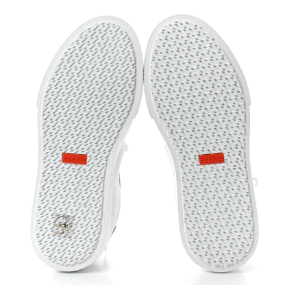 Hermes Calfskin Day Sneakers 37 White 5 of 7