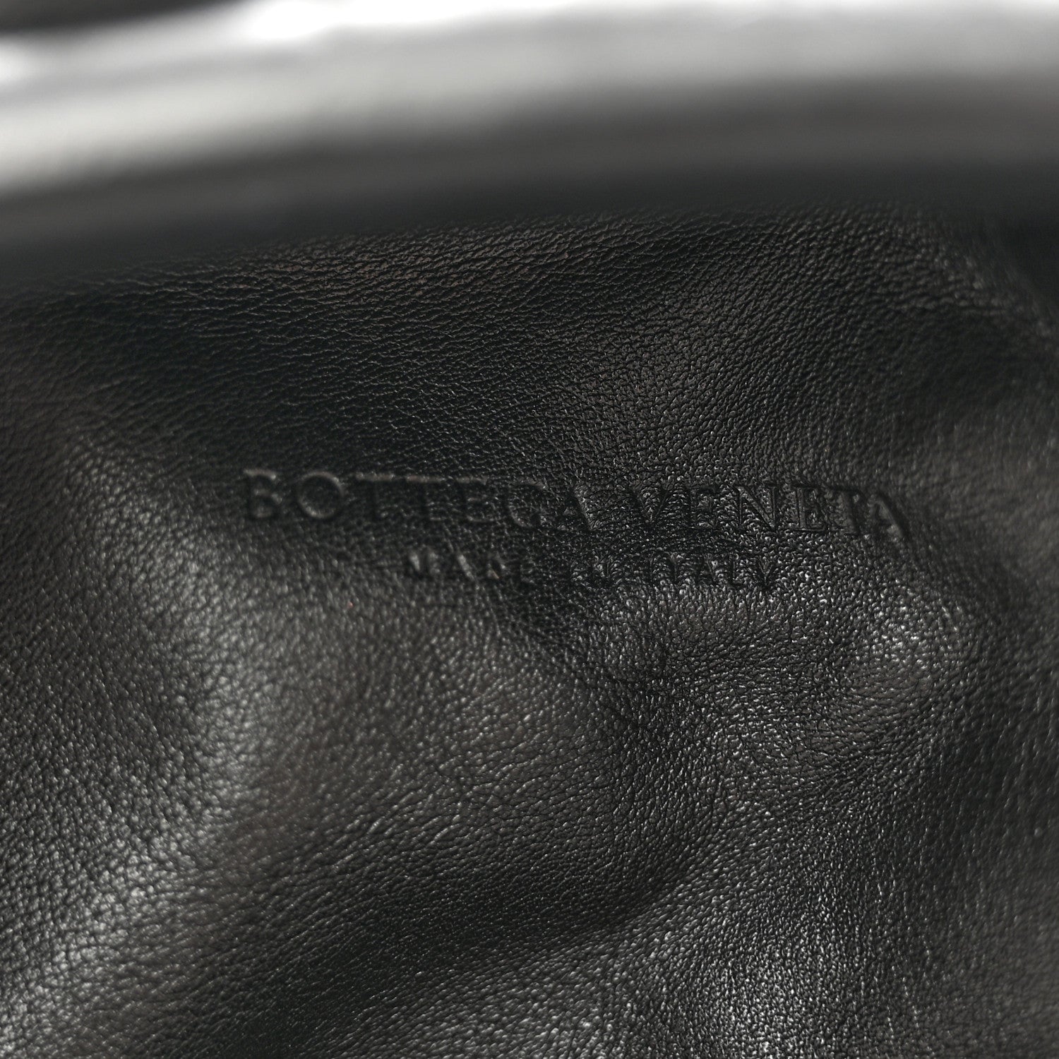 Bottega Veneta Smooth Butter Calf The Pouch Oversized Clutch Black 6 of 11