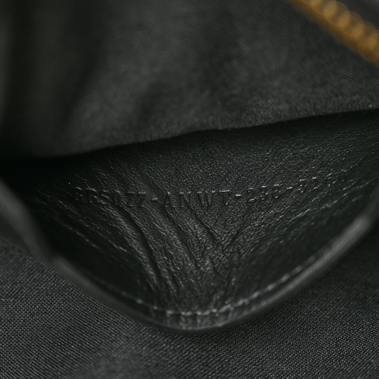 Vitello Epoque FF Embossed Camera Case Black