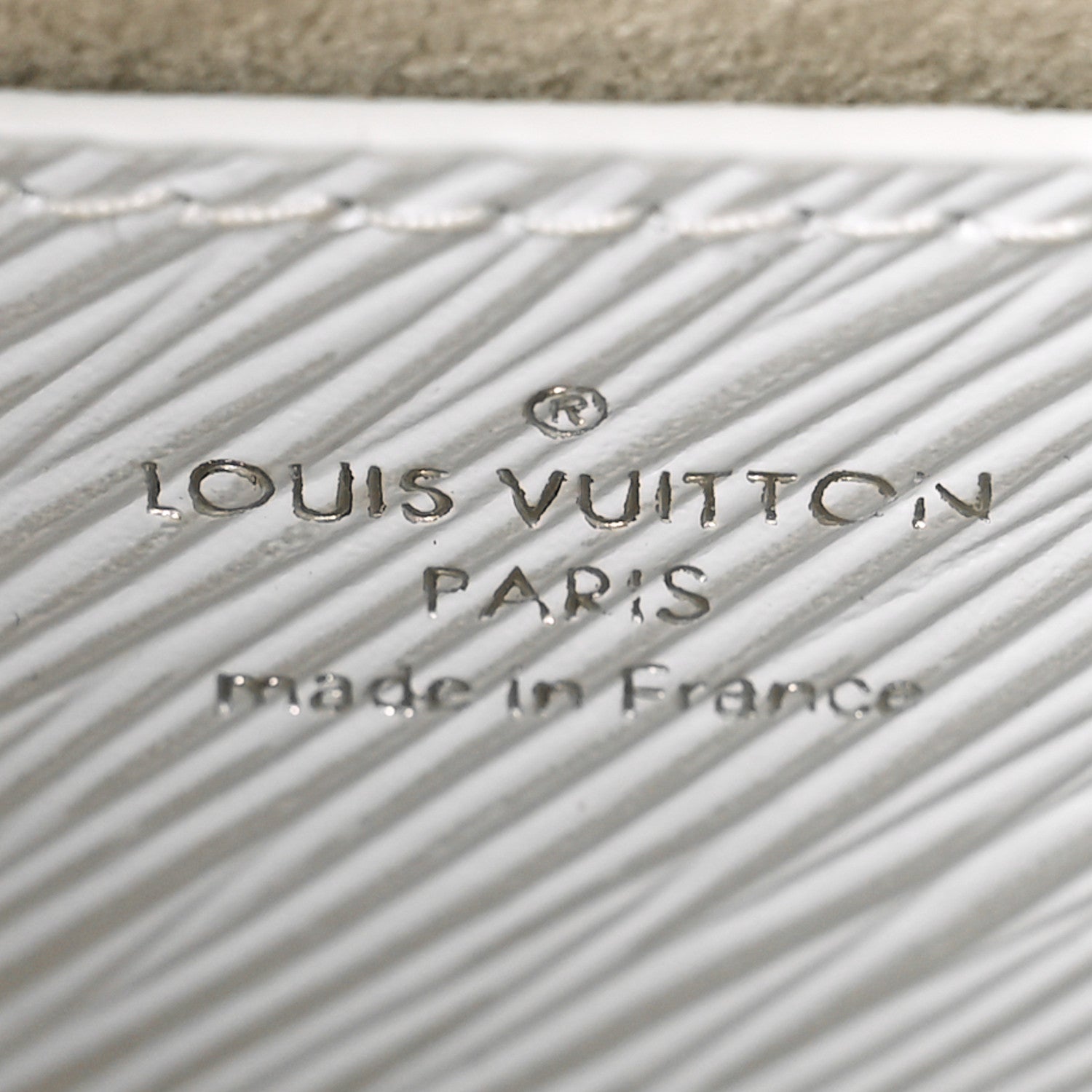 Louis Vuitton Epi Twist Shoulder Bag PM White 6 of 9