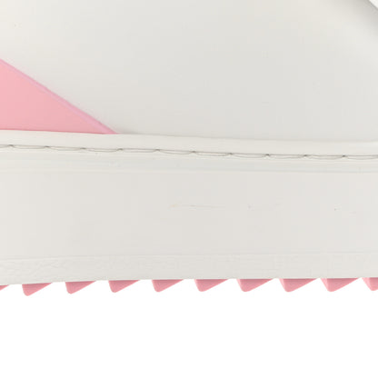 Louis Vuitton Time Out Bow Sneakers 37 White Pink 10 of 12