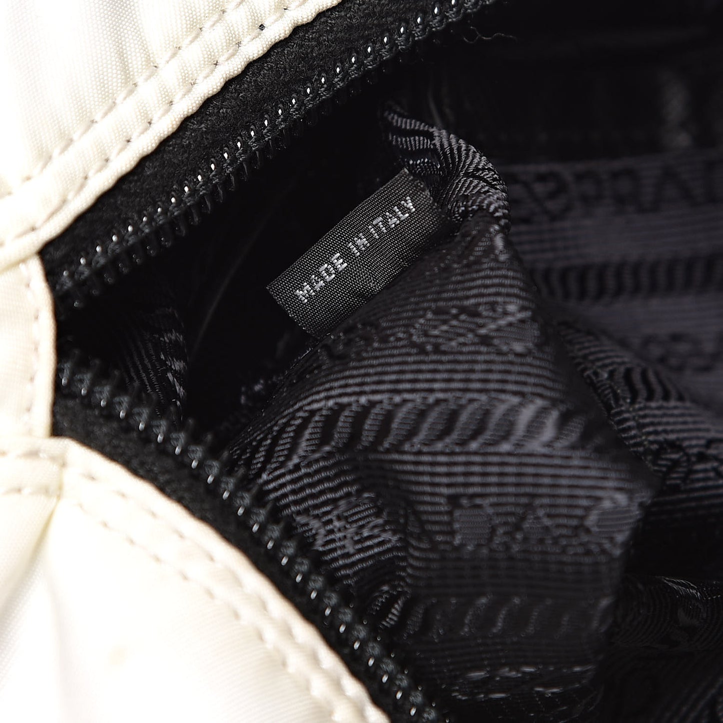 Nylon New Vela Studded Messenger White Fuoco