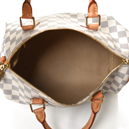 Louis Vuitton Damier Azur Speedy Bandouliere 30 5 of 12