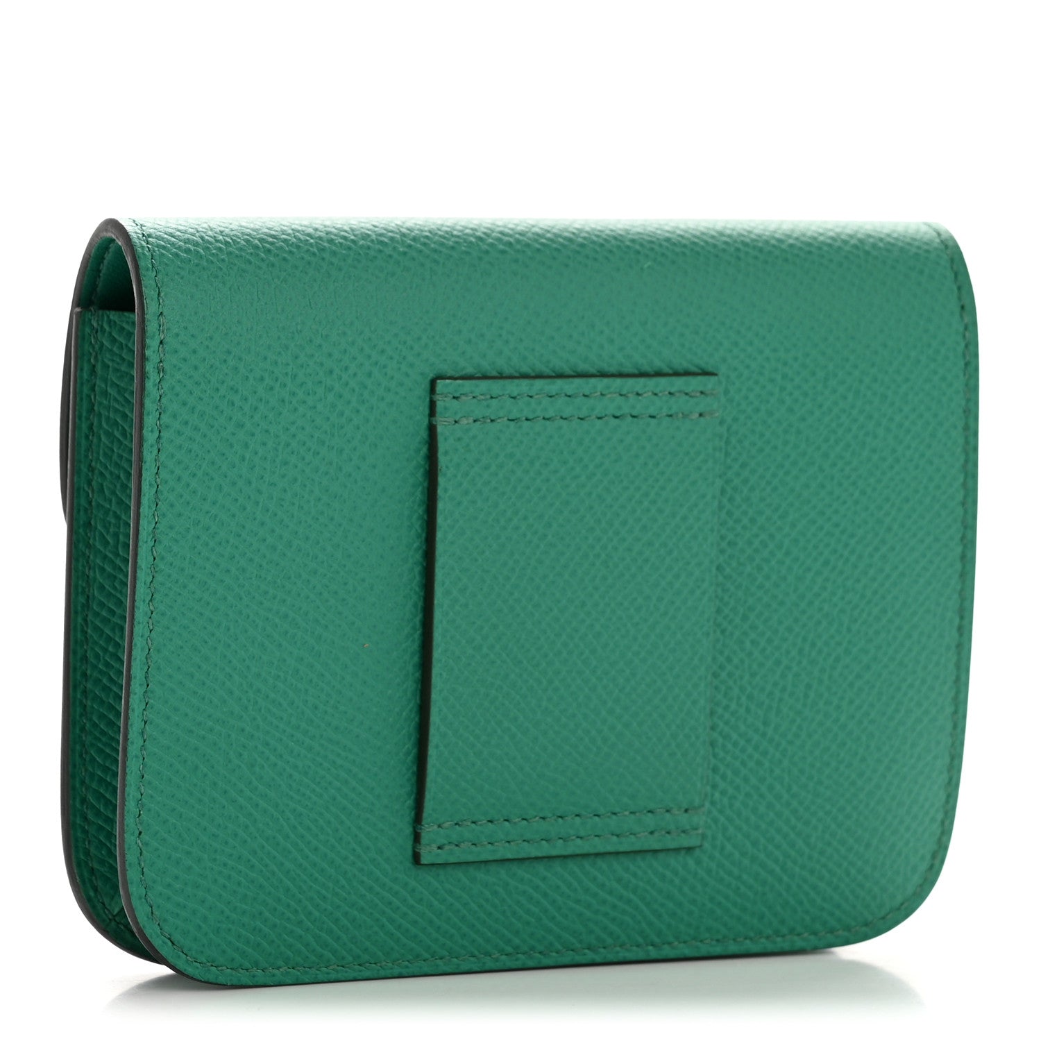 Hermes Epsom Constance Slim Wallet Vert Jade 4 of 11
