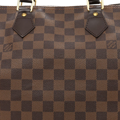 Louis Vuitton Damier Ebene Speedy 30 8 of 10