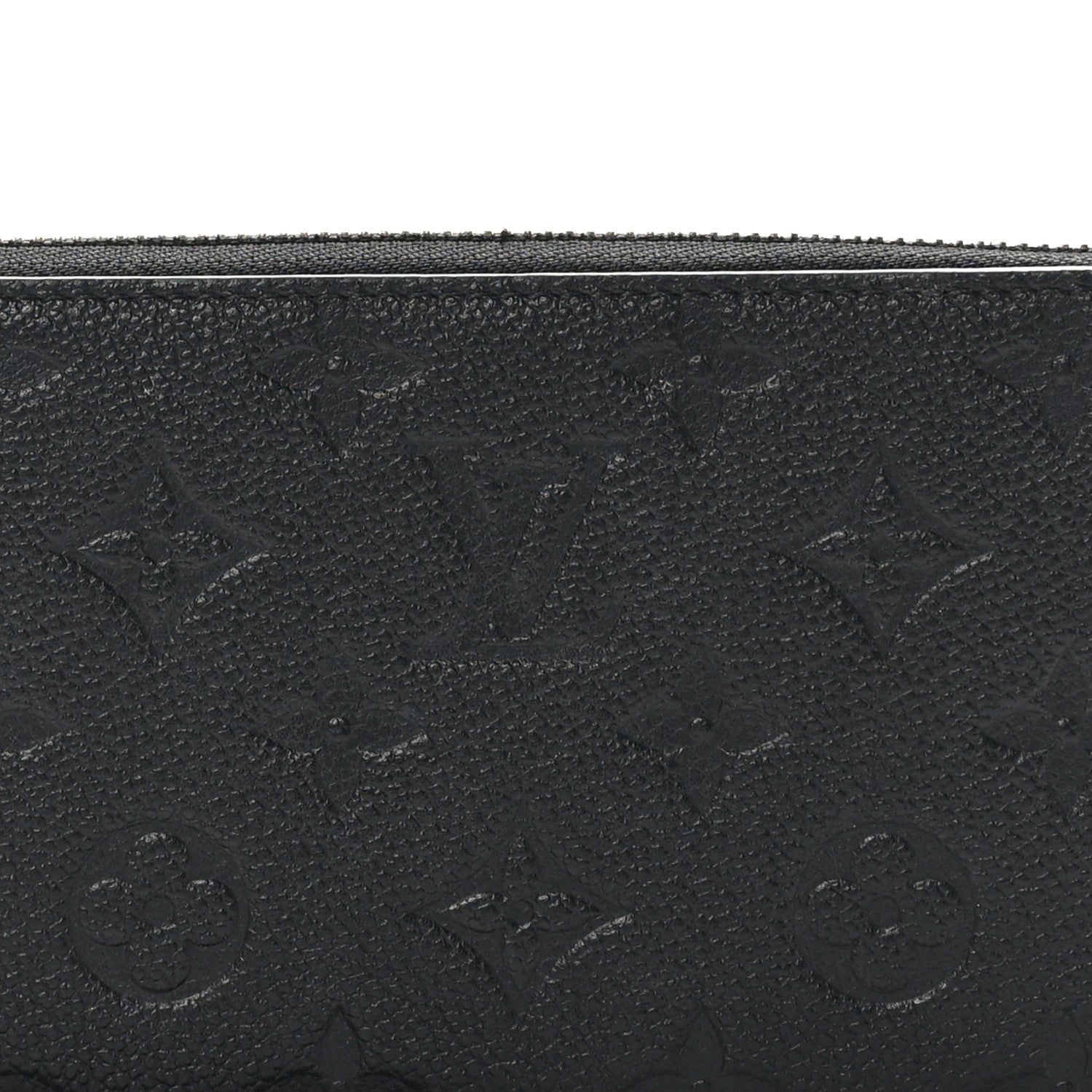 Louis Vuitton Empreinte Zippy Wallet Black 8 of 9