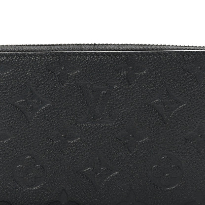Louis Vuitton Empreinte Zippy Wallet Black 8 of 9