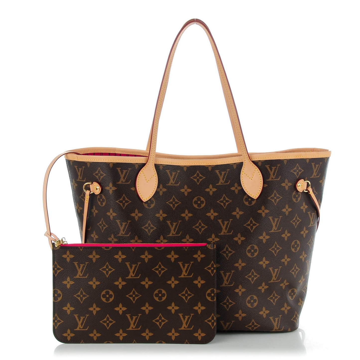 Monogram Neo Neverfull MM Pivoine